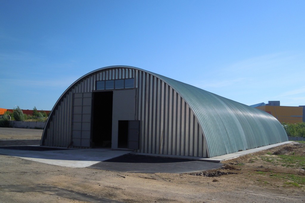 типовой проект ангара из сэндвич панелей