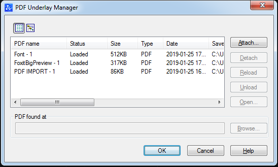 Диспетчер PDF
